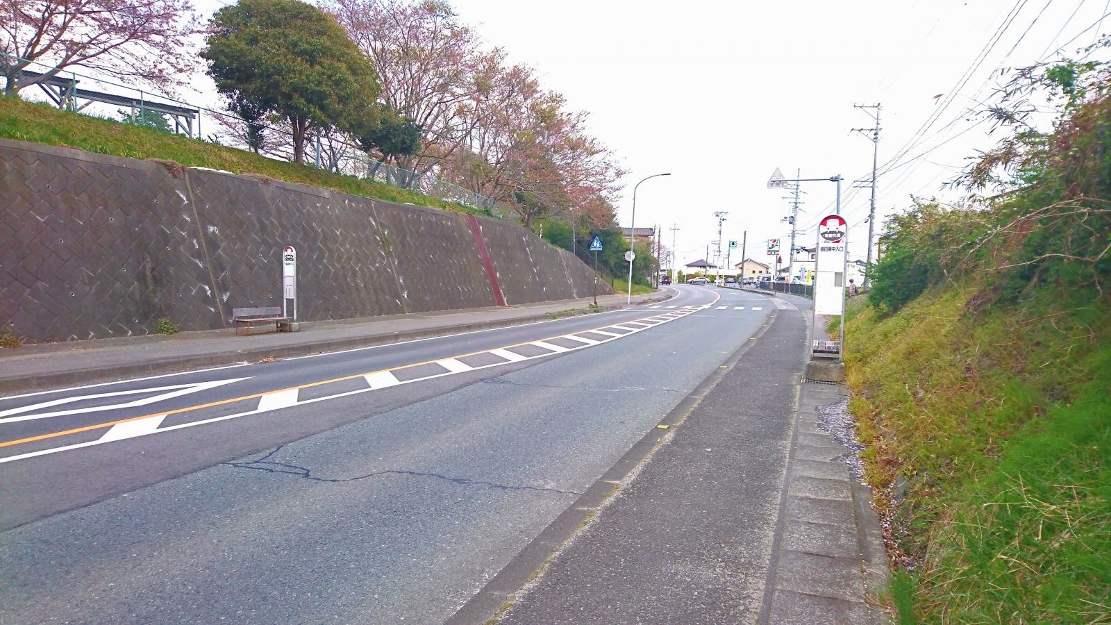 植田東中入口