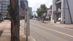 「明治町口」バス停留所