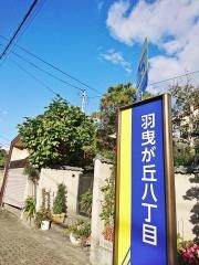 「羽曳ケ丘八丁目」バス停留所