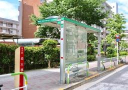 「はなみずき通り中央」バス停留所