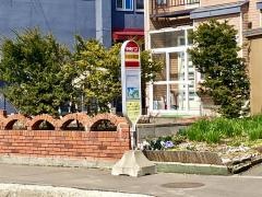 「中央中学校通(江別市)」バス停留所