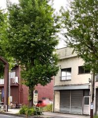 「三軒家」バス停留所