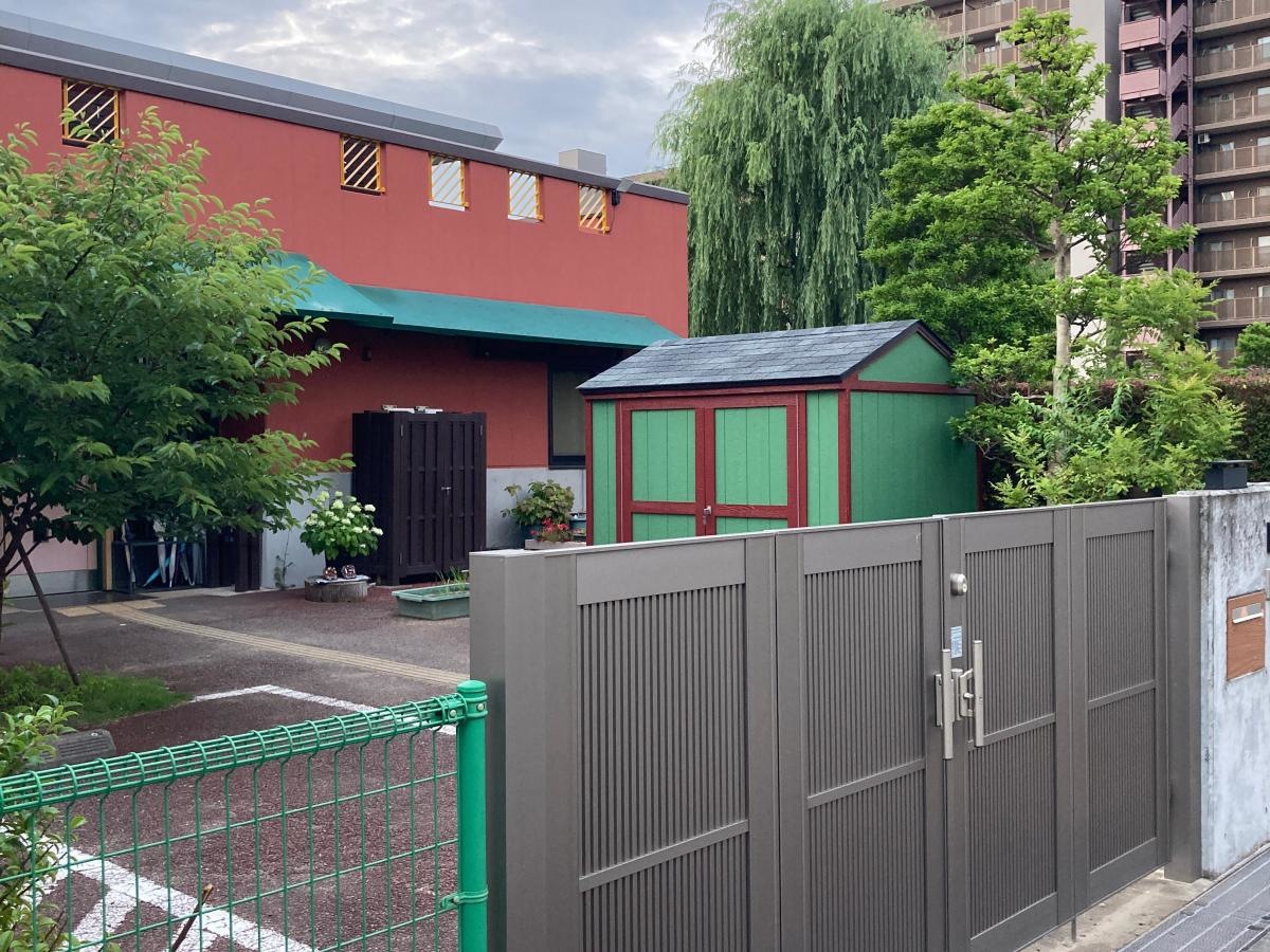 かさまの杜保育園です。