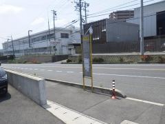 「サン電子工業前」バス停留所