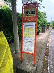 「川奈見晴台」バス停留所