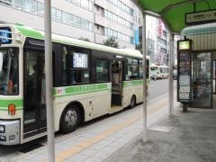 「あべの橋」バス停留所