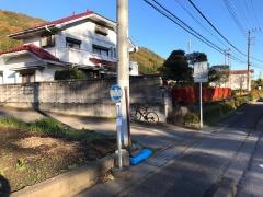「松谷」バス停留所