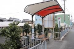 「飾西高校前」バス停留所