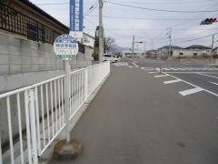 「時沢学校前」バス停留所