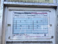 「金時登山口」バス停留所