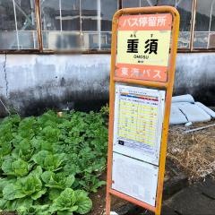 「重須」バス停留所