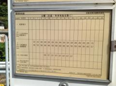 「薬師湯前」バス停留所