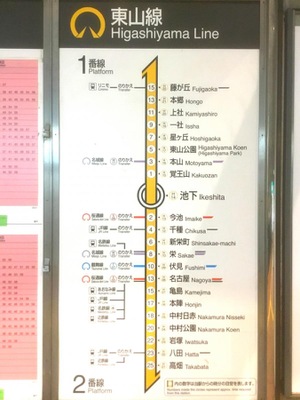 ユキサキnavi 名古屋市営地下鉄東山線池下駅 ユキサキnavi 名古屋市営地下鉄東山線池下駅