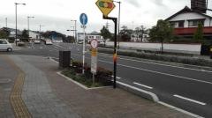 「上成橋」バス停留所