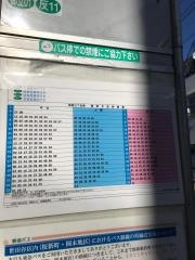 「弦巻三丁目」バス停留所