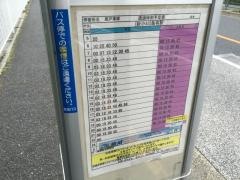 「奥戸車庫」バス停留所