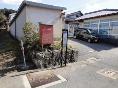 「地黄局前」バス停留所