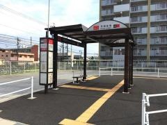 「平田住宅」バス停留所