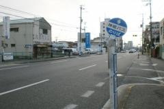 「松の内」バス停留所