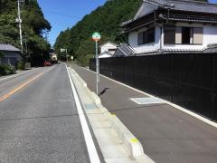 「石屋前」バス停留所