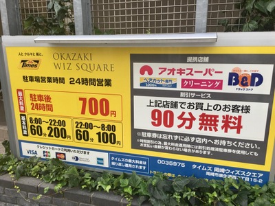 マーケットピア アオキスーパー岡崎康生店 岡崎市康生通西