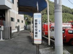 「能勢町役場前」バス停留所