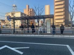 「鳥栖駅前」バス停留所