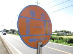「桜丘」バス停留所