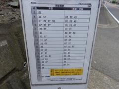 「郵便局」バス停留所