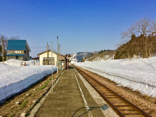 越後岩沢駅