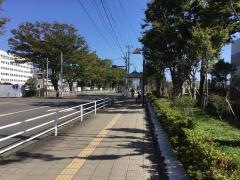 「国立病院前」バス停留所