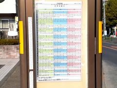 「下連雀六丁目」バス停留所