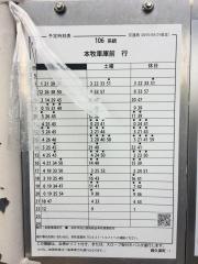 「西久保町」バス停留所