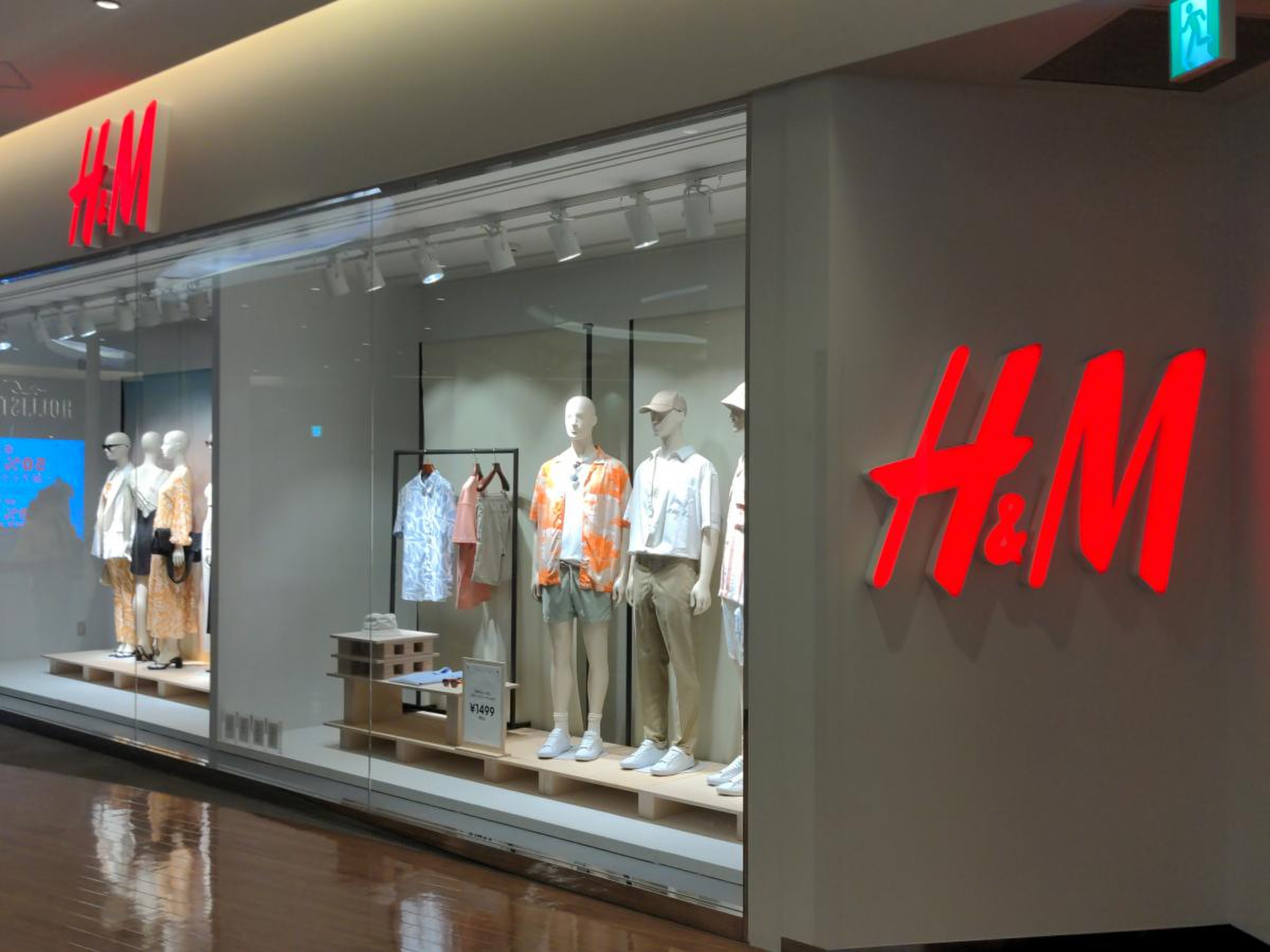 h&m ダイバーシティ 東京 プラザ 店
