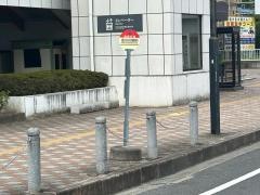 「金谷川駅前」バス停留所