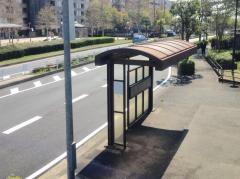 「中川駅入口」バス停留所