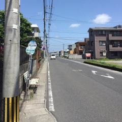「坂之上団地」バス停留所