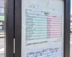 「藤沢駅入口」バス停留所