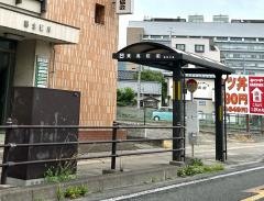 「東高校前」バス停留所