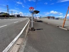 「軍瀬」バス停留所