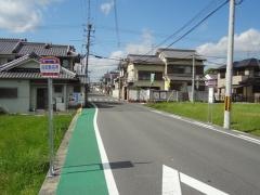 「佐紀駐在所前」バス停留所