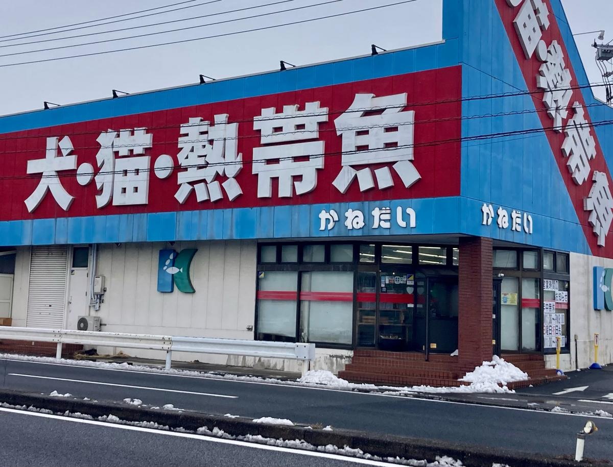 施設入り口付近。