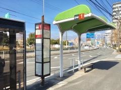 「川原通」バス停留所