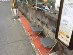 「桃江橋」バス停留所