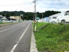 「一戸中学校前」バス停留所