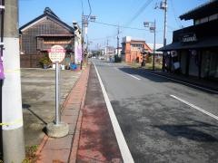 「夷隅神社前」バス停留所