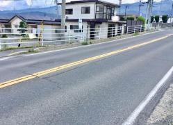 「田川橋」バス停留所