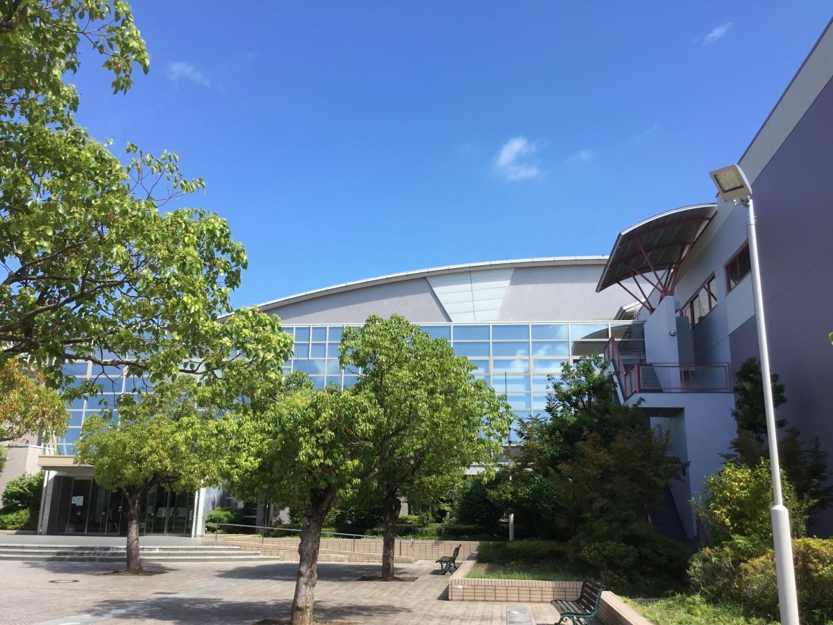 西尾市総合体育館です。