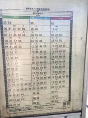 「南常盤台」バス停留所