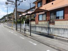「中島口」バス停留所